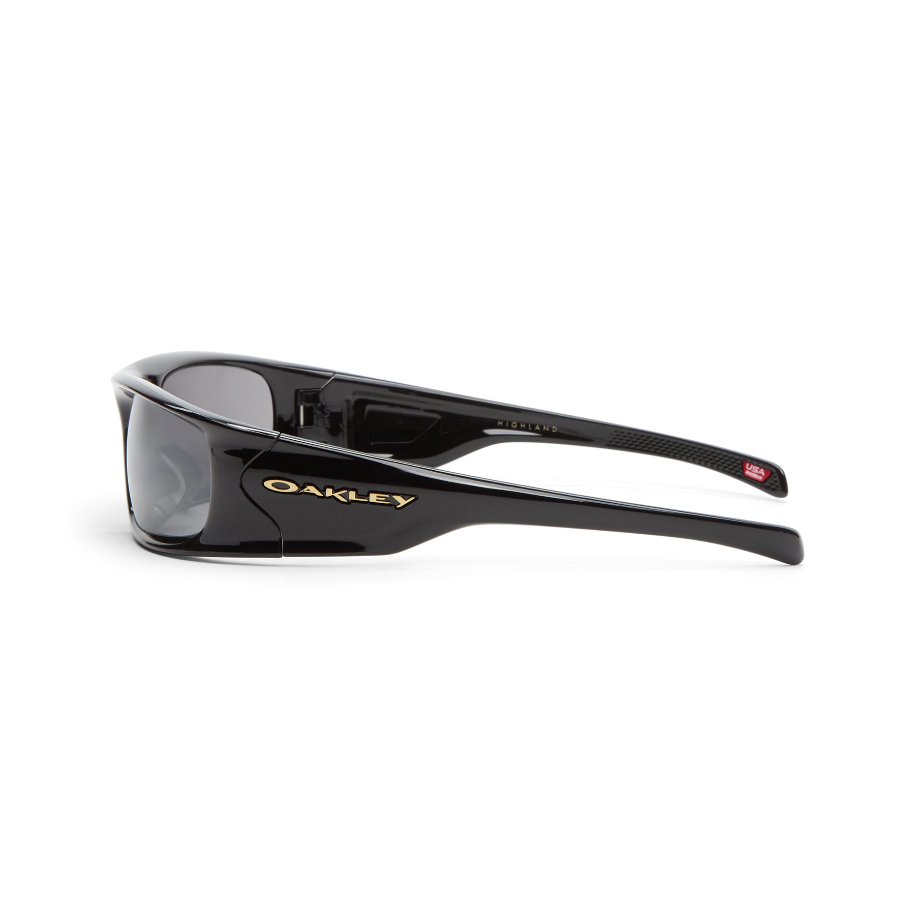 Oakley Highland Black w/ Prizm Black (Brown)