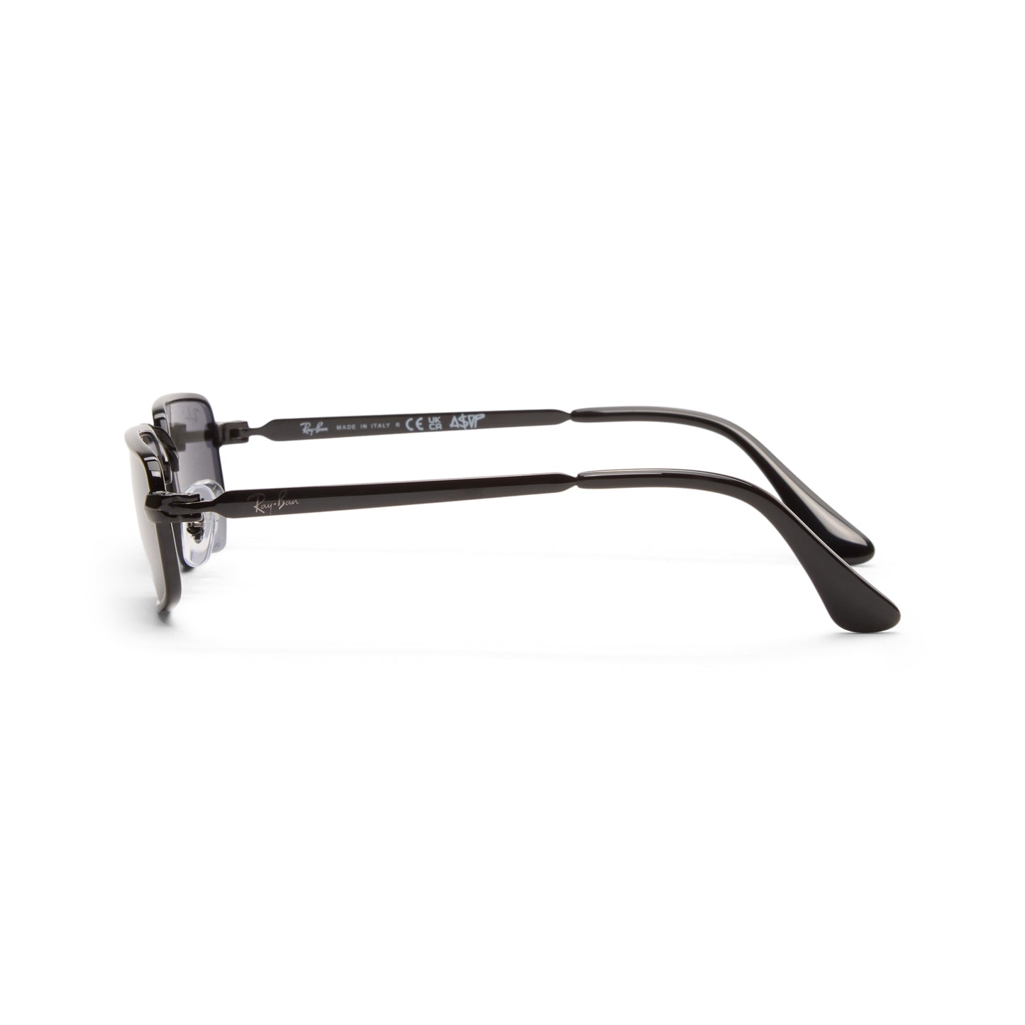 Ray-Ban x A$AP Rocky Bold Metals (Black/Dark Gray)
