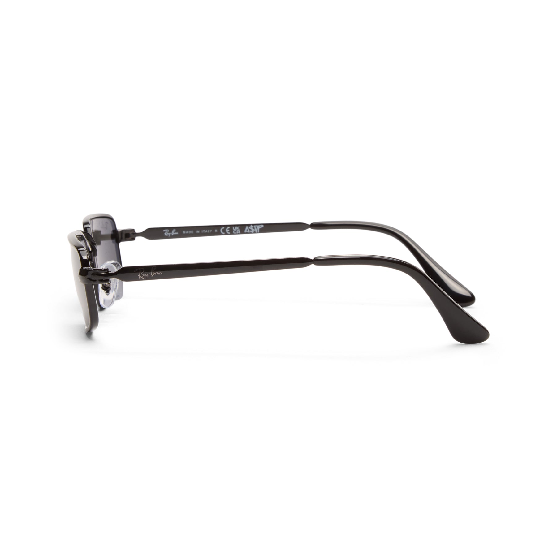 Ray-Ban x A$AP Rocky Bold Metals (Black/Dark Gray)