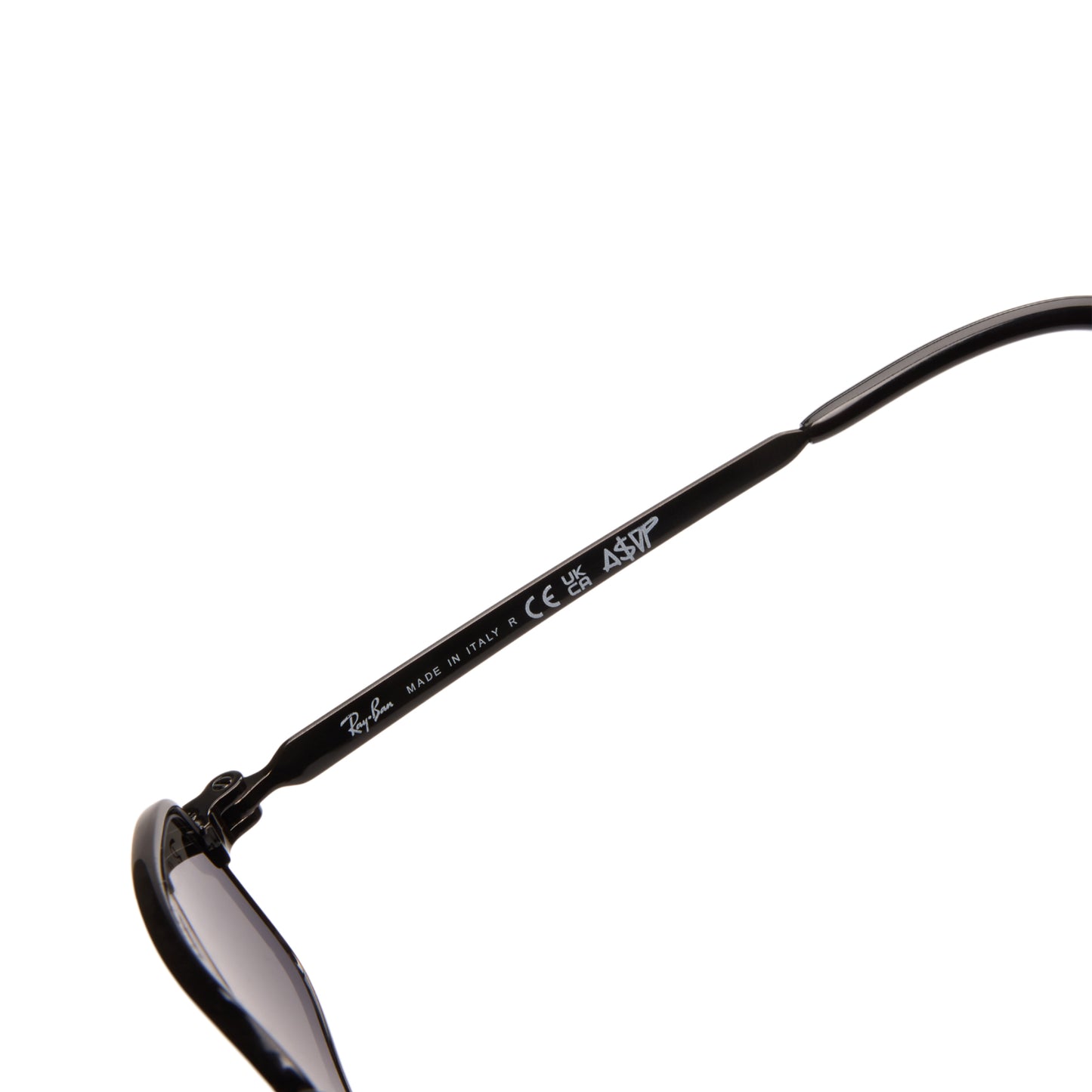 Ray-Ban x A$AP Rocky Bold Metals (Black/Dark Gray)