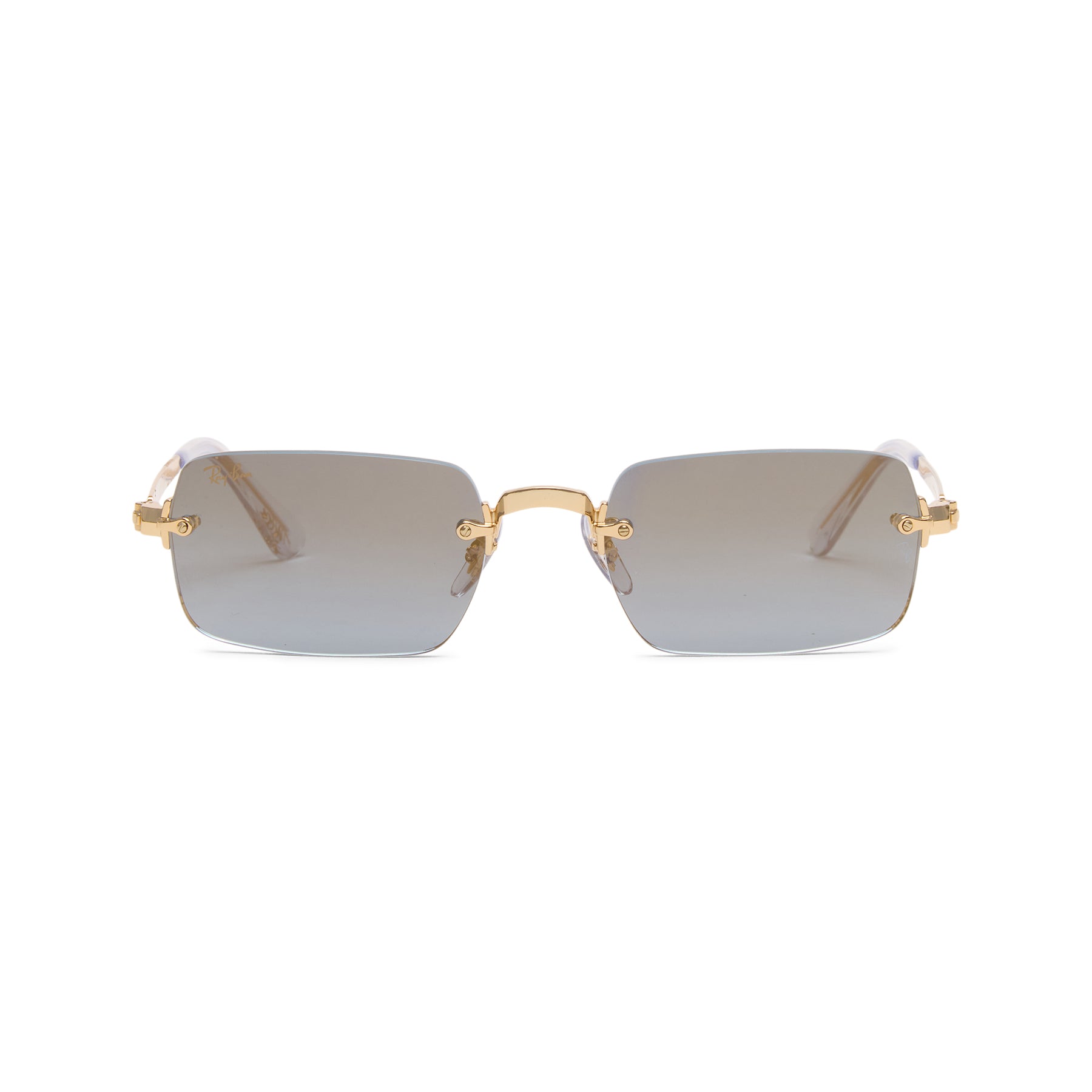 Ray Ban A$AP Rocky x Ray Ban Rimless (Gold/Blue Gardient Dark Gray)
