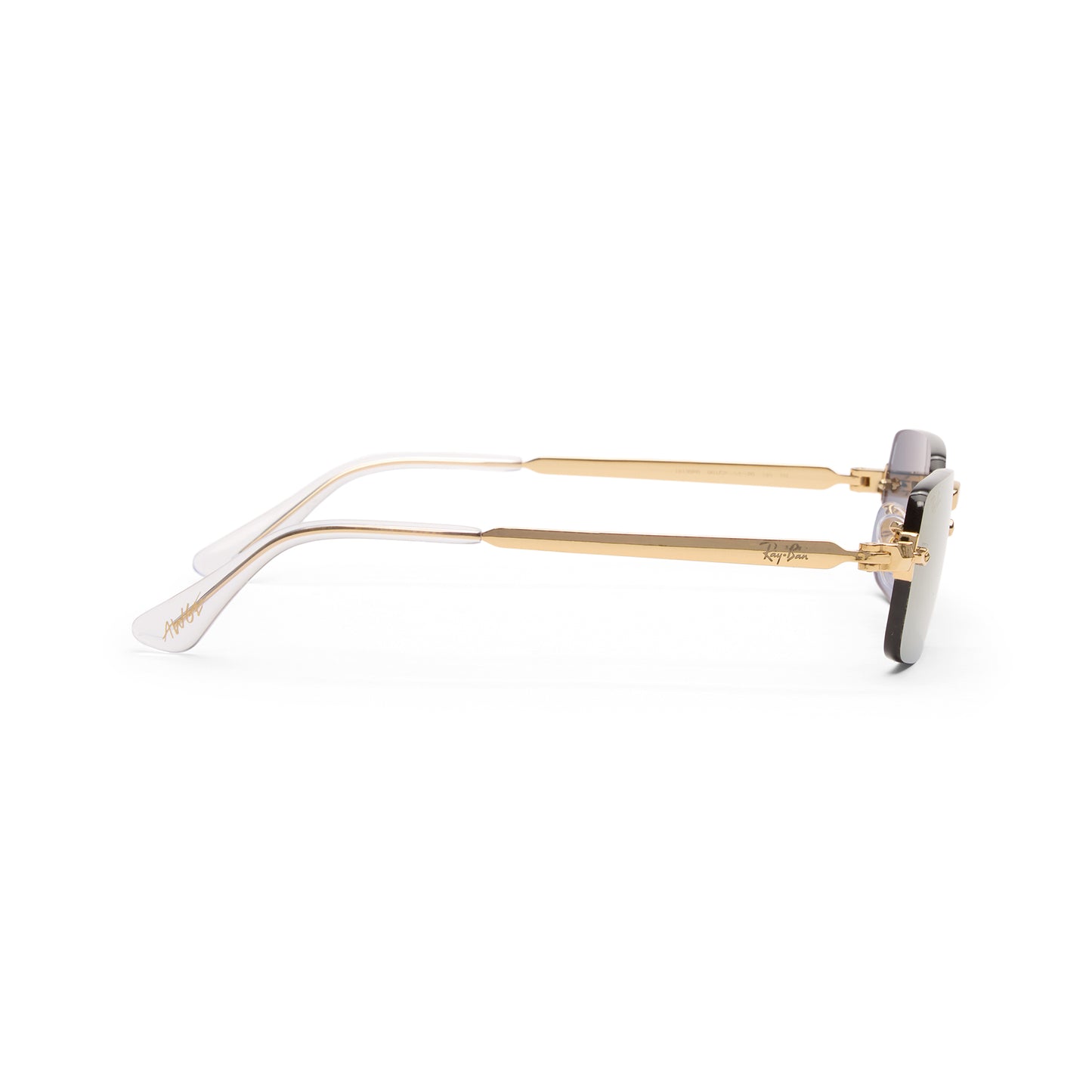 Ray-Ban x A$AP Rocky Rimless (Gold/Blue Gardient Dark Gray)