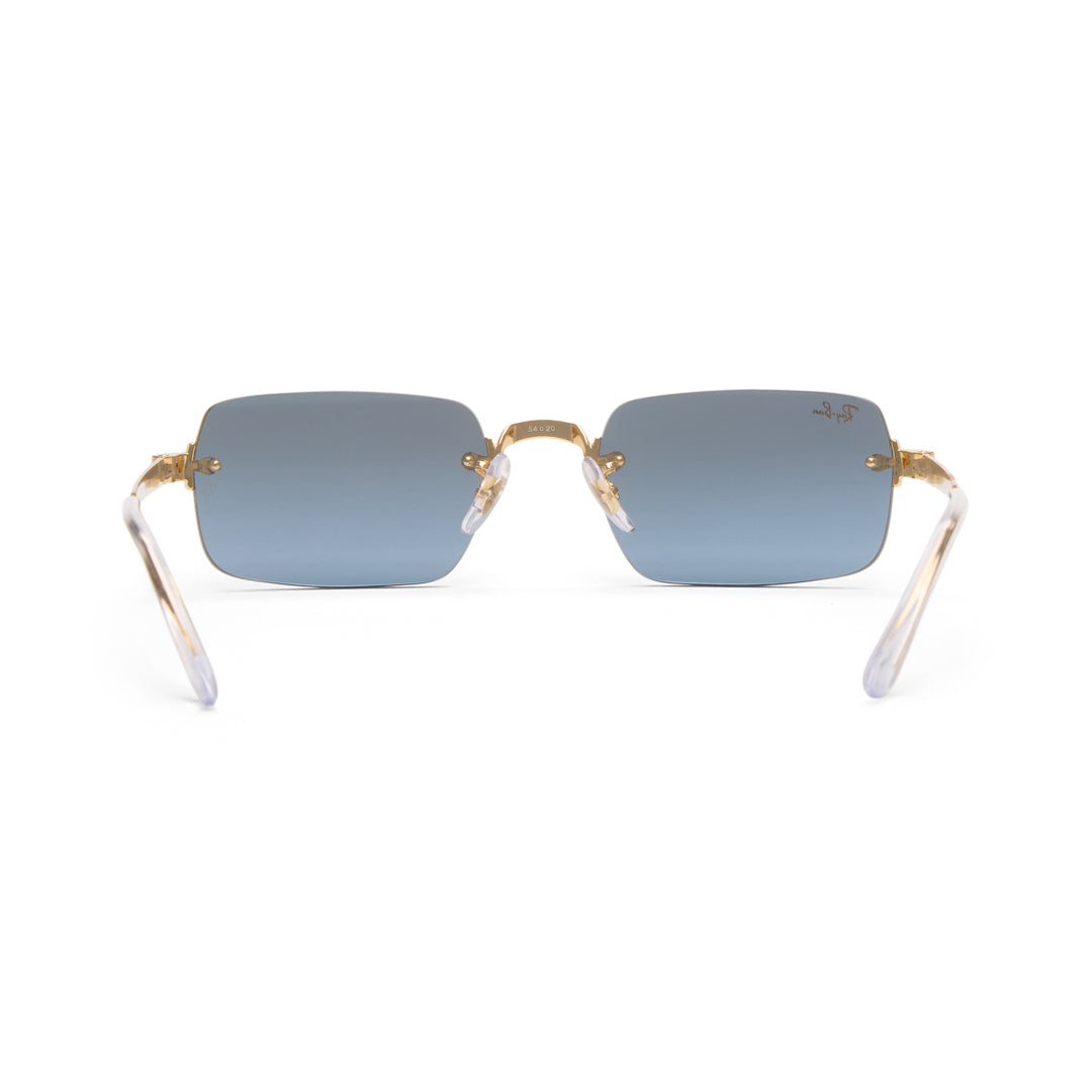 Ray-Ban x A$AP Rocky Rimless (Gold/Blue Gardient Dark Gray)