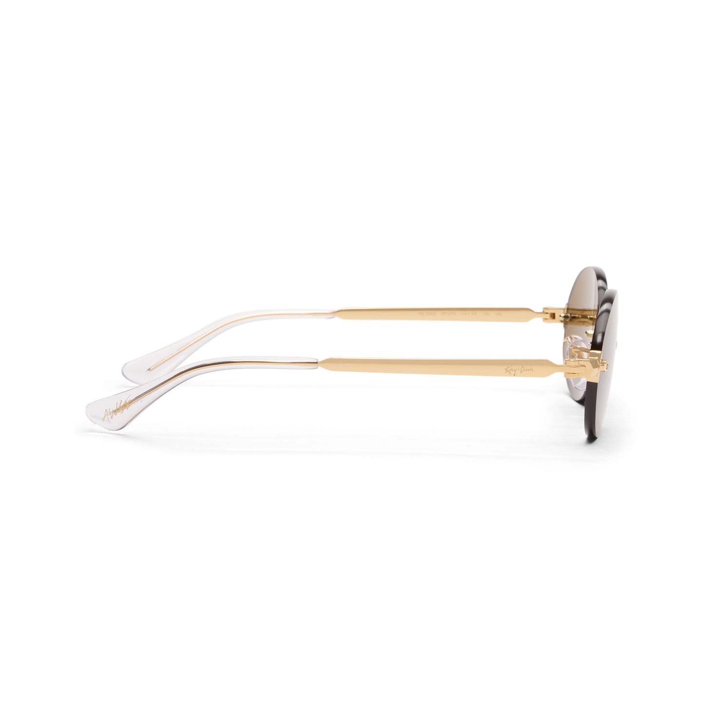 Ray-Ban x A$AP Rocky Rimless (Gold/Dark Brown)