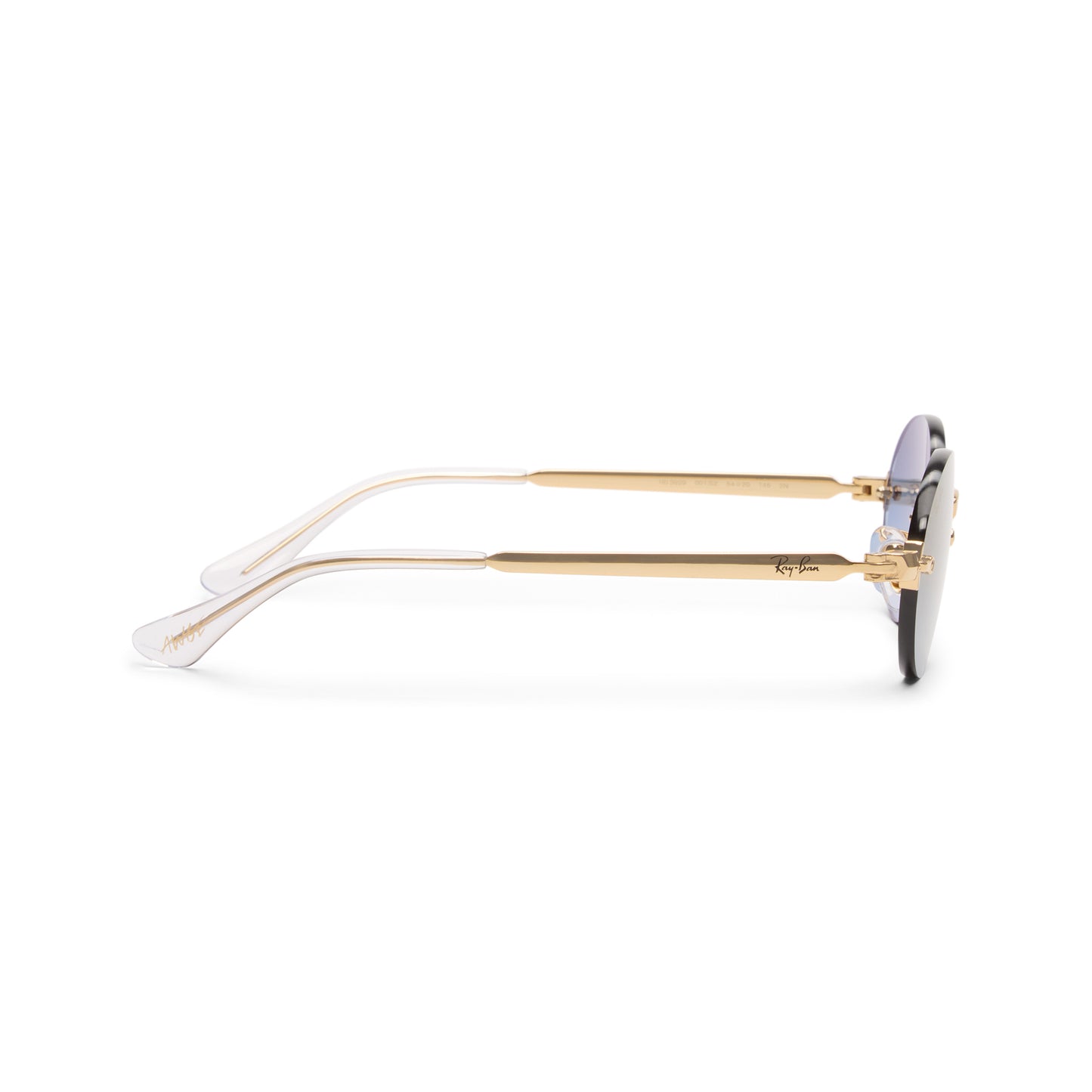Ray-Ban x A$AP Rocky Rimless (Gold/Blue Gardient Dark Gray)