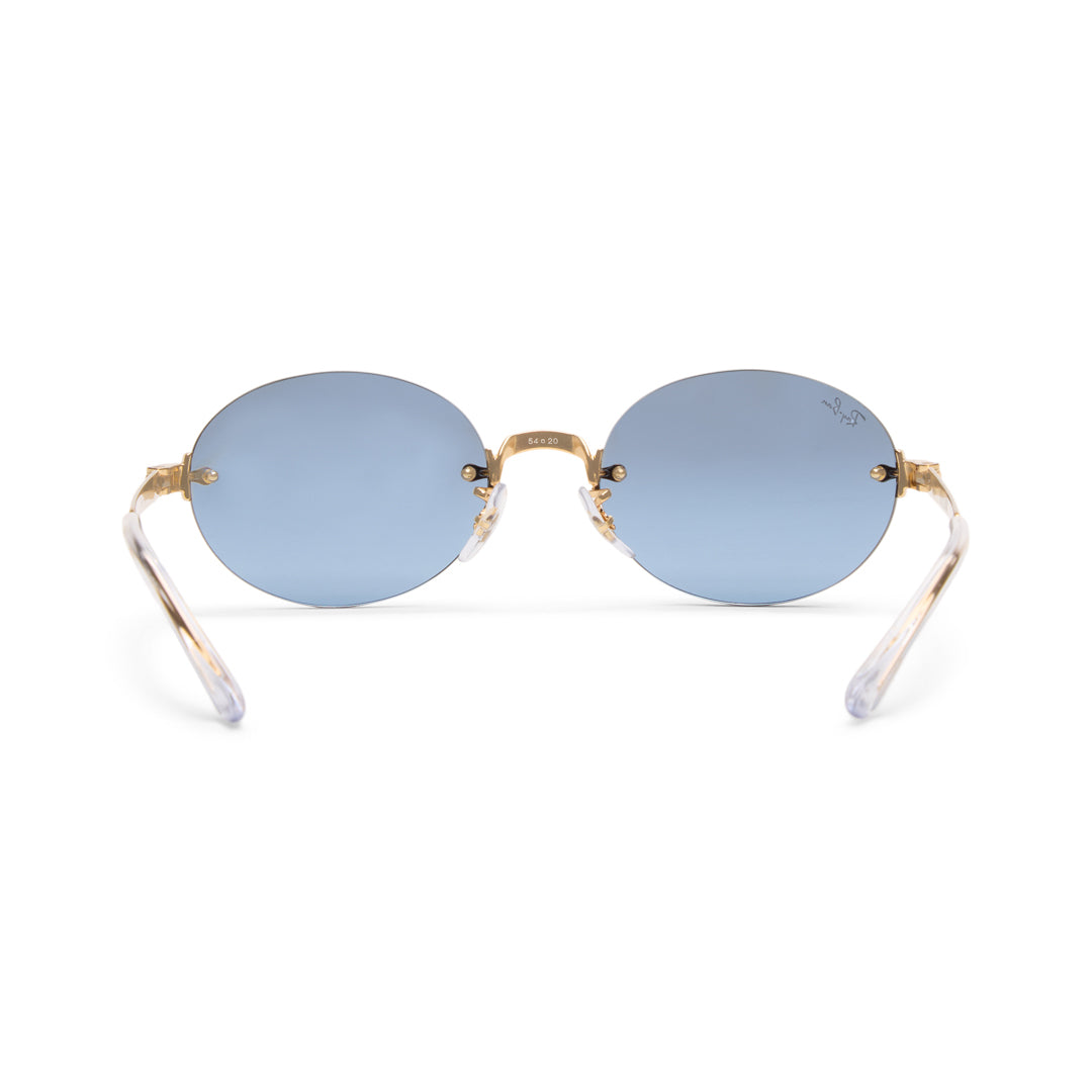 Ray-Ban x A$AP Rocky Rimless (Gold/Blue Gardient Dark Gray)