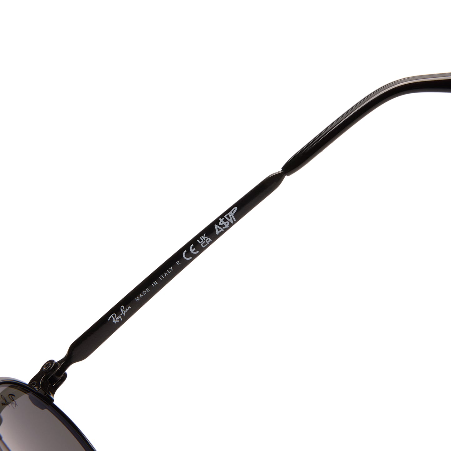 Ray-Ban x A$AP Rocky Bold Metals (Black/Dark Gray)