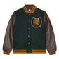 One Of These Days Mustang Varsity (Green/Brown)