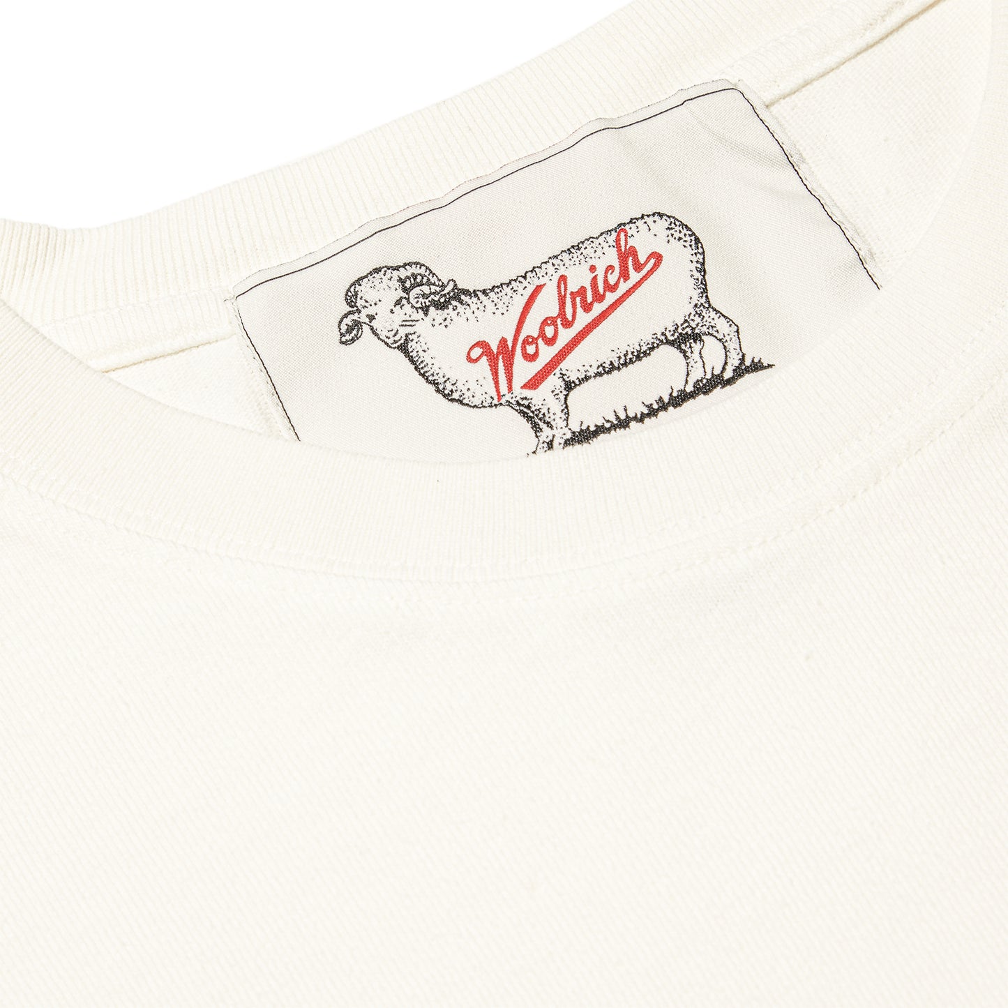 One Of These Days x Woolrich Long Sleeve Pocket Tee (Bone)