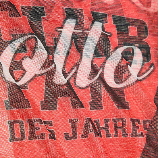 Ottolinger Soccer Print Mesh T-Shirt (Red)