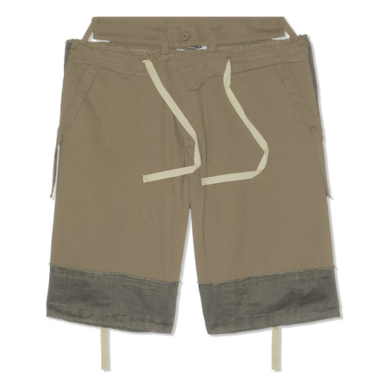 Ottolinger Woven Baggy Cargo Shorts (Olive Grey)