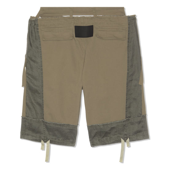 Ottolinger Woven Baggy Cargo Shorts (Olive Grey)
