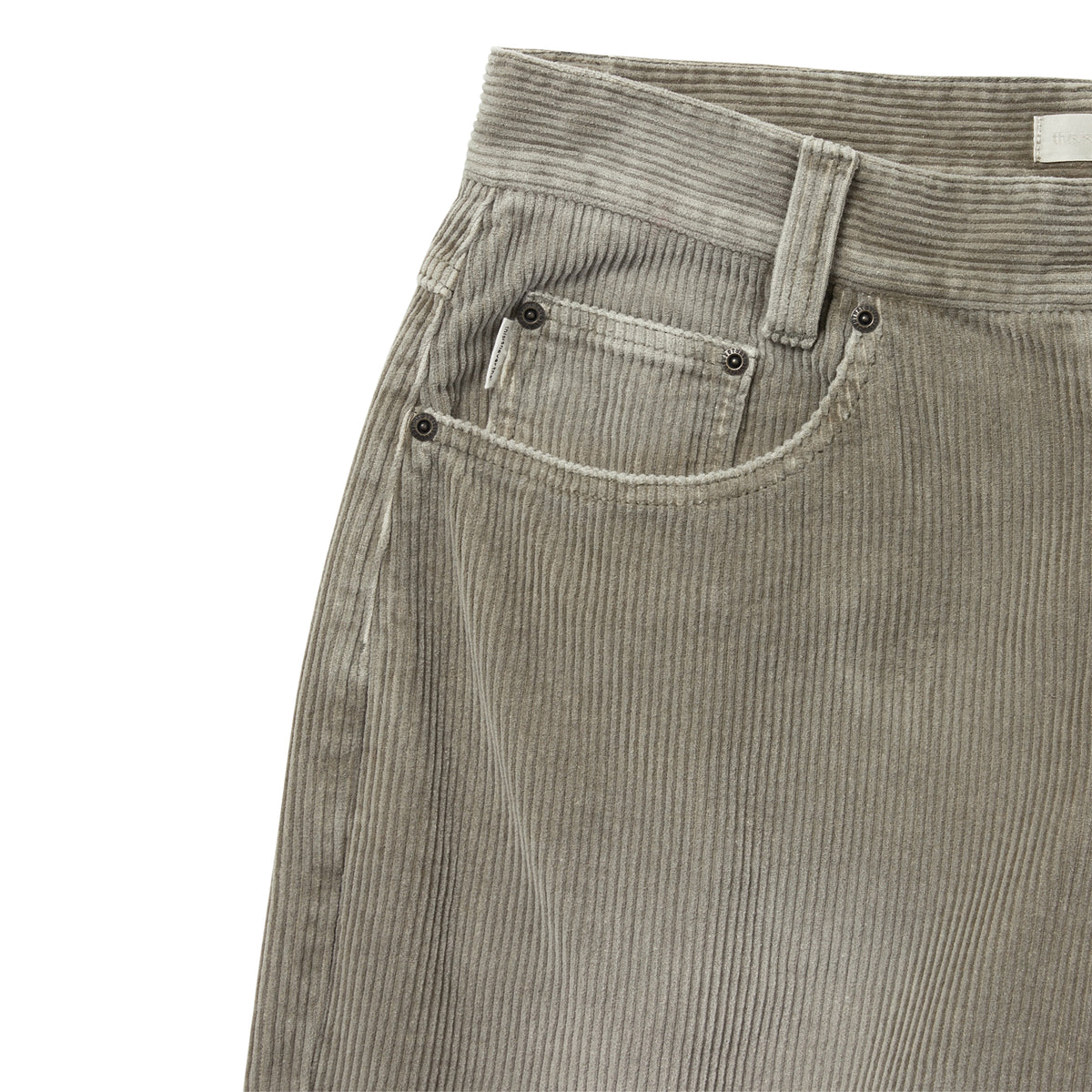 thisisneverthat Overdyed Corduroy Pant (Khaki)