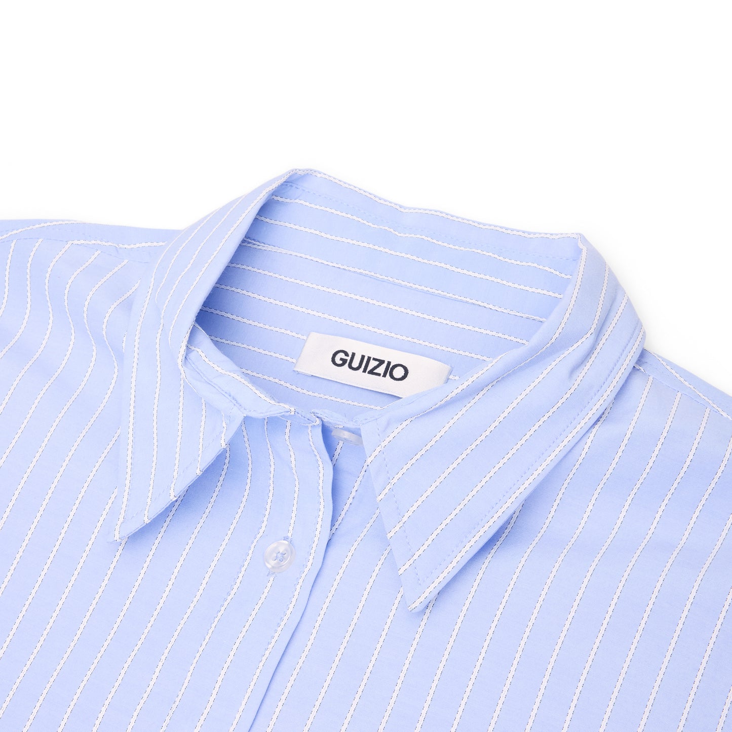 Danielle Guizio Oona Buttondown (Blue/White)