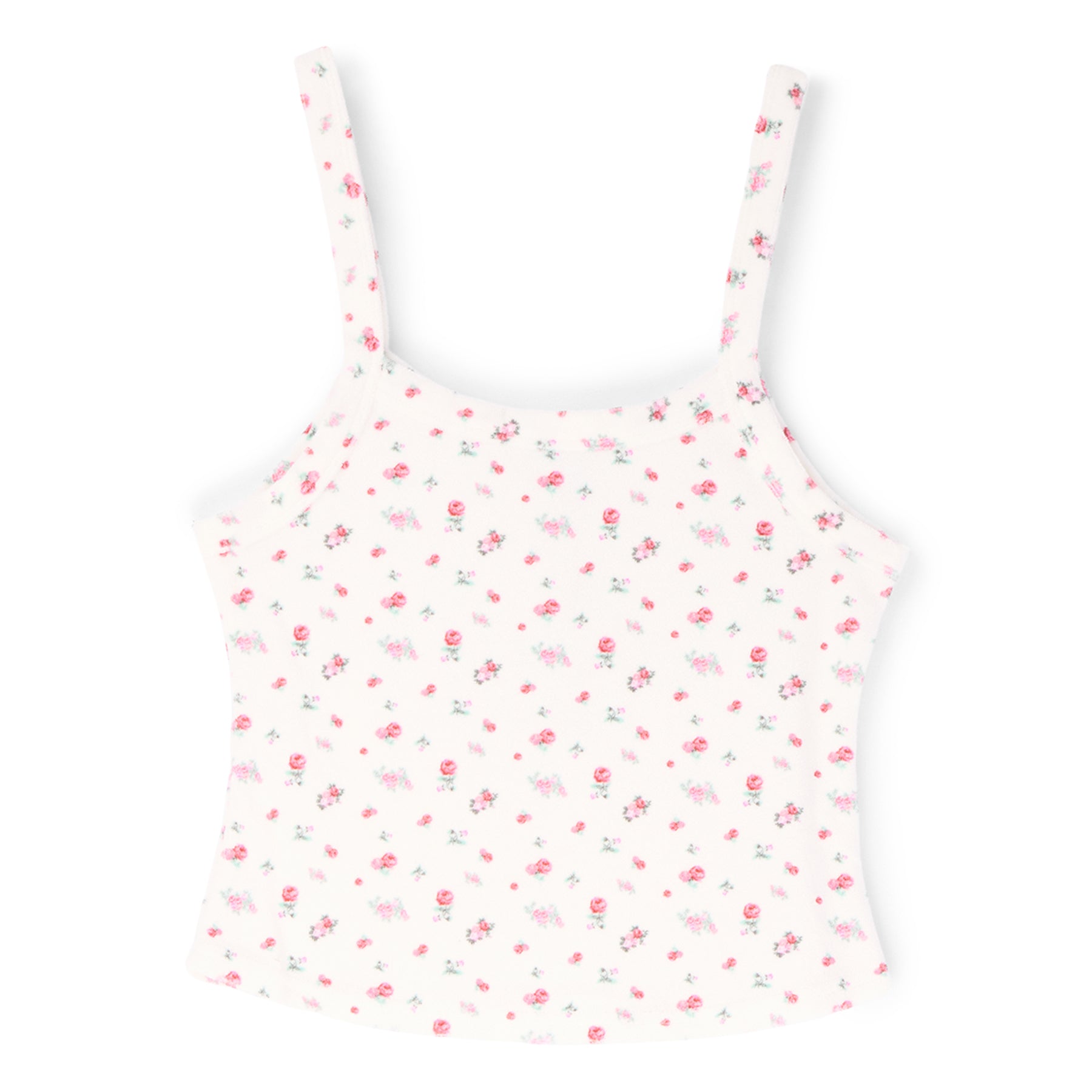 Danielle Guizio Dani Terry Tank (Ditsy floral)
