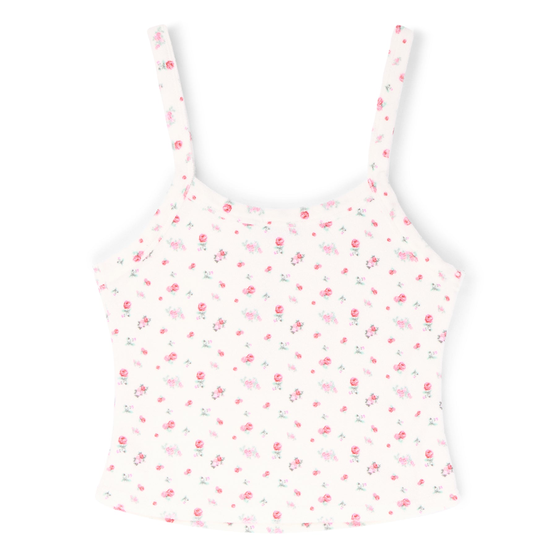 Danielle Guizio Dani Terry Tank (Ditsy floral)