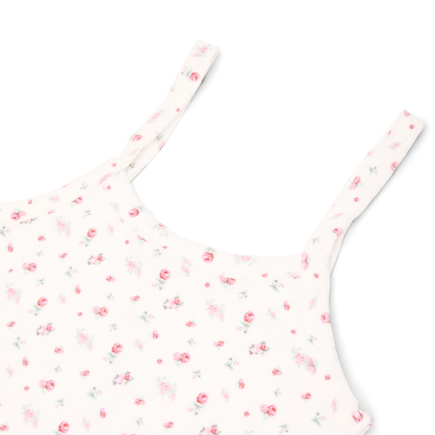 Danielle Guizio Dani Terry Tank (Ditsy floral)