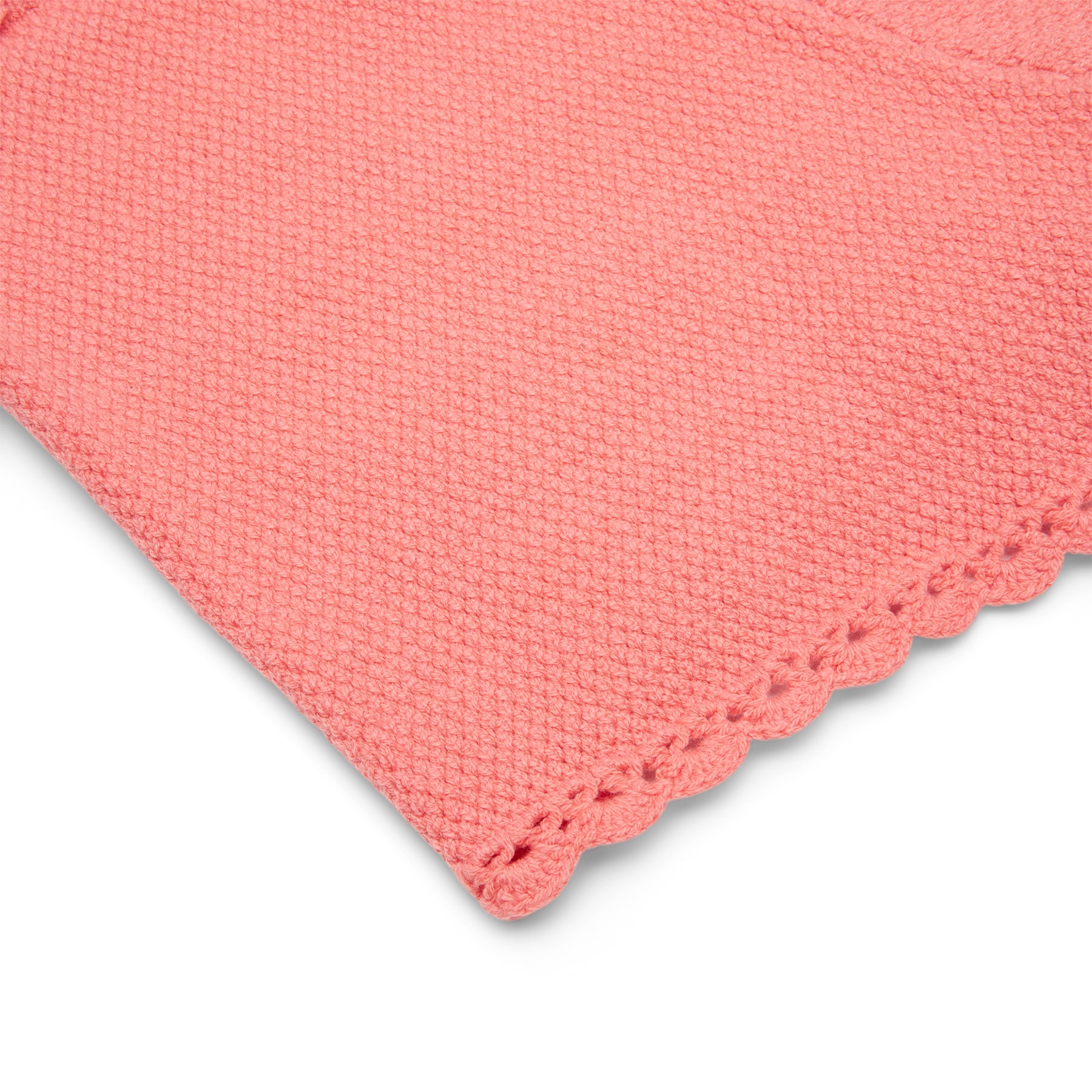Danielle Guizio Scallop Knit Tie Short (Sweet coral)