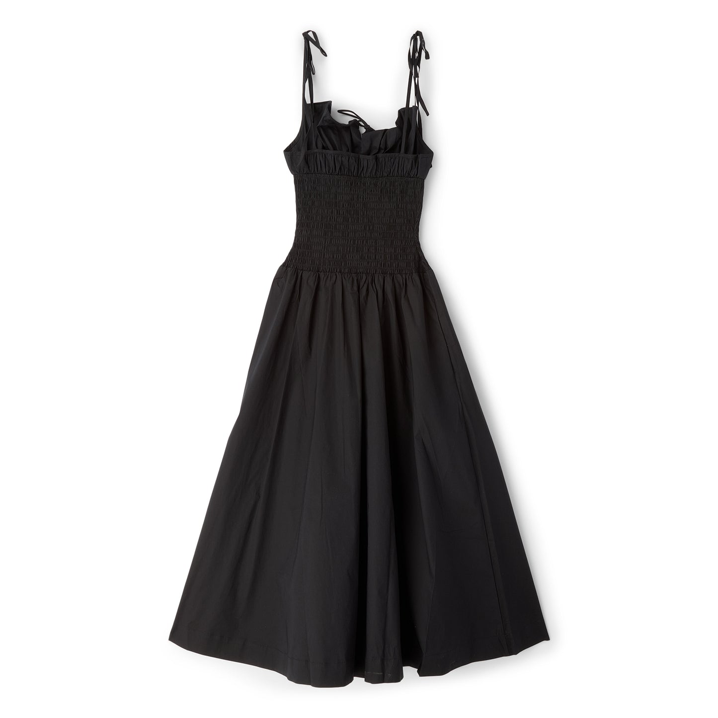 guizio dress GUIZIO Satin Corset Dress in Black