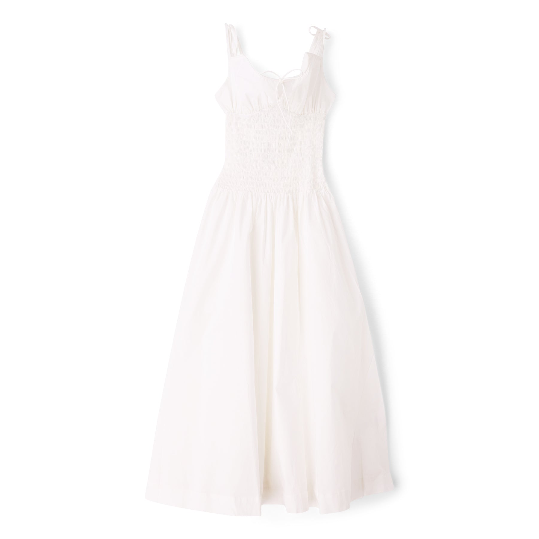 Danielle Guizio Lura Midi Dress (White)
