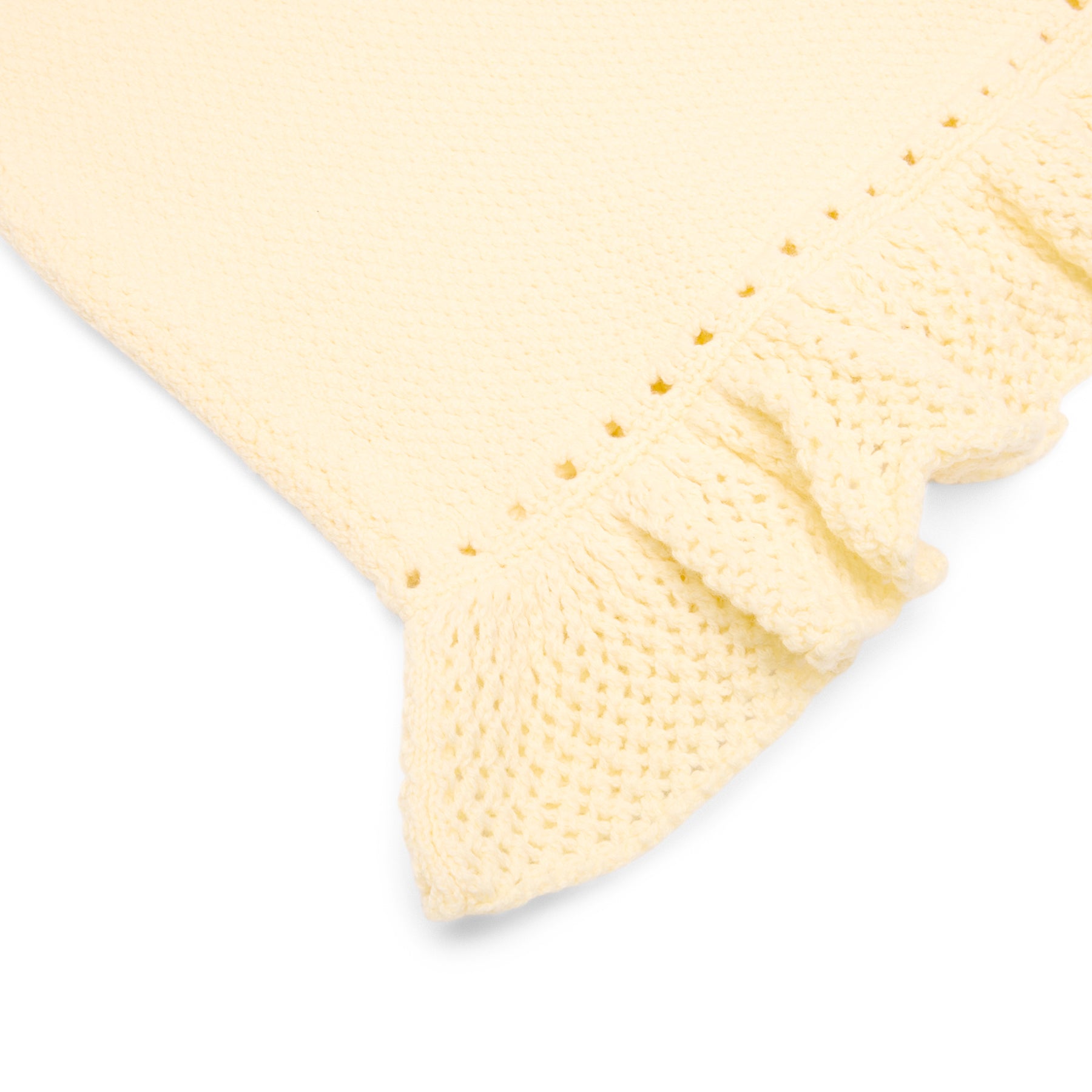 Danielle Guizio Crochet Halter Mini Dress (Honey butter)