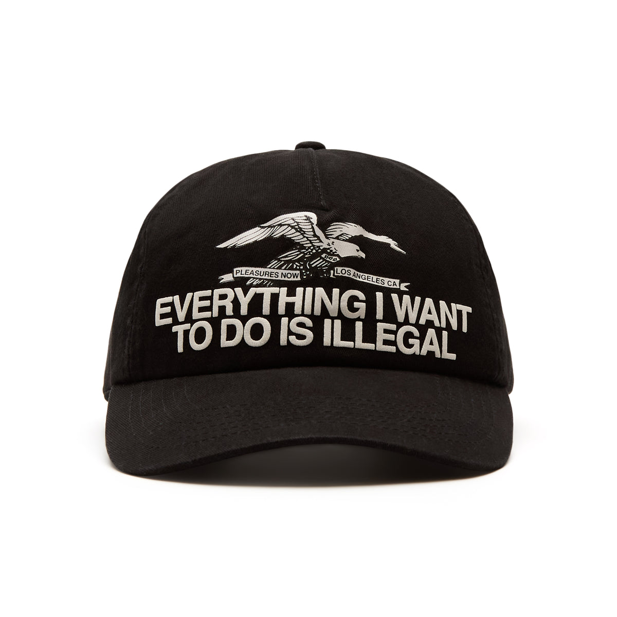 Pleasures Illegal Snapback (Black)