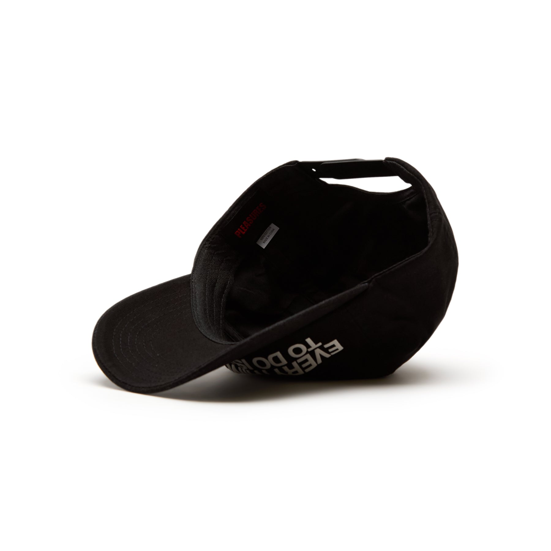 Pleasures Illegal Snapback (Black) – CNCPTS