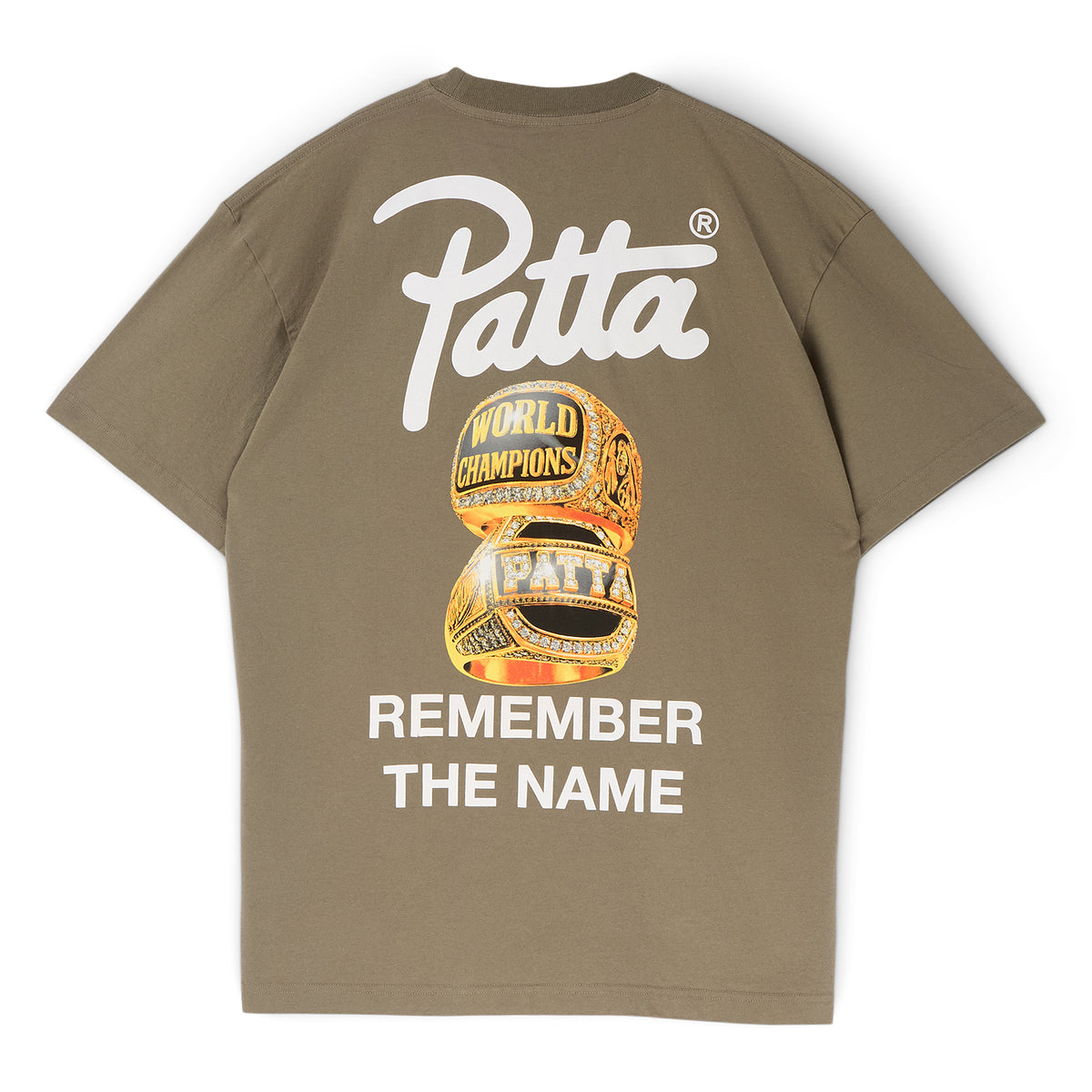 Patta Championship T-Shirt (Dusty Olive)