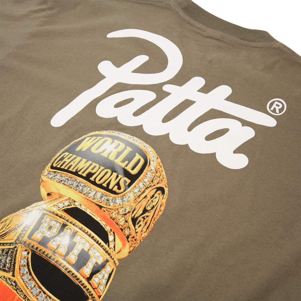 Patta Championship T-Shirt (Dusty Olive)