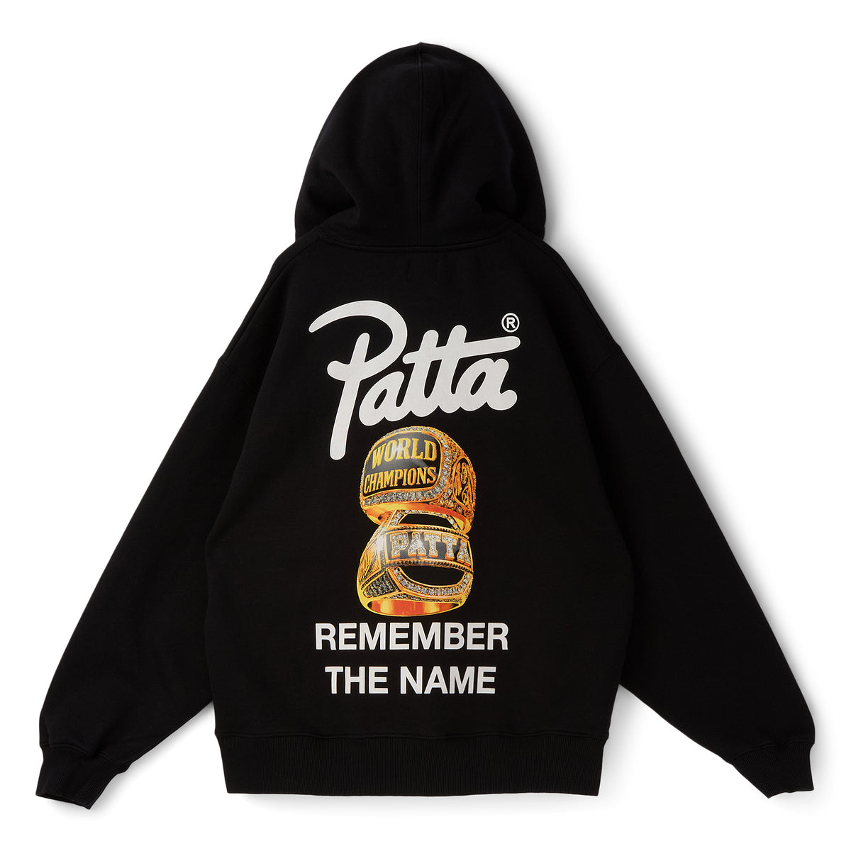 Patta Championship Hooded Sweater (Black)