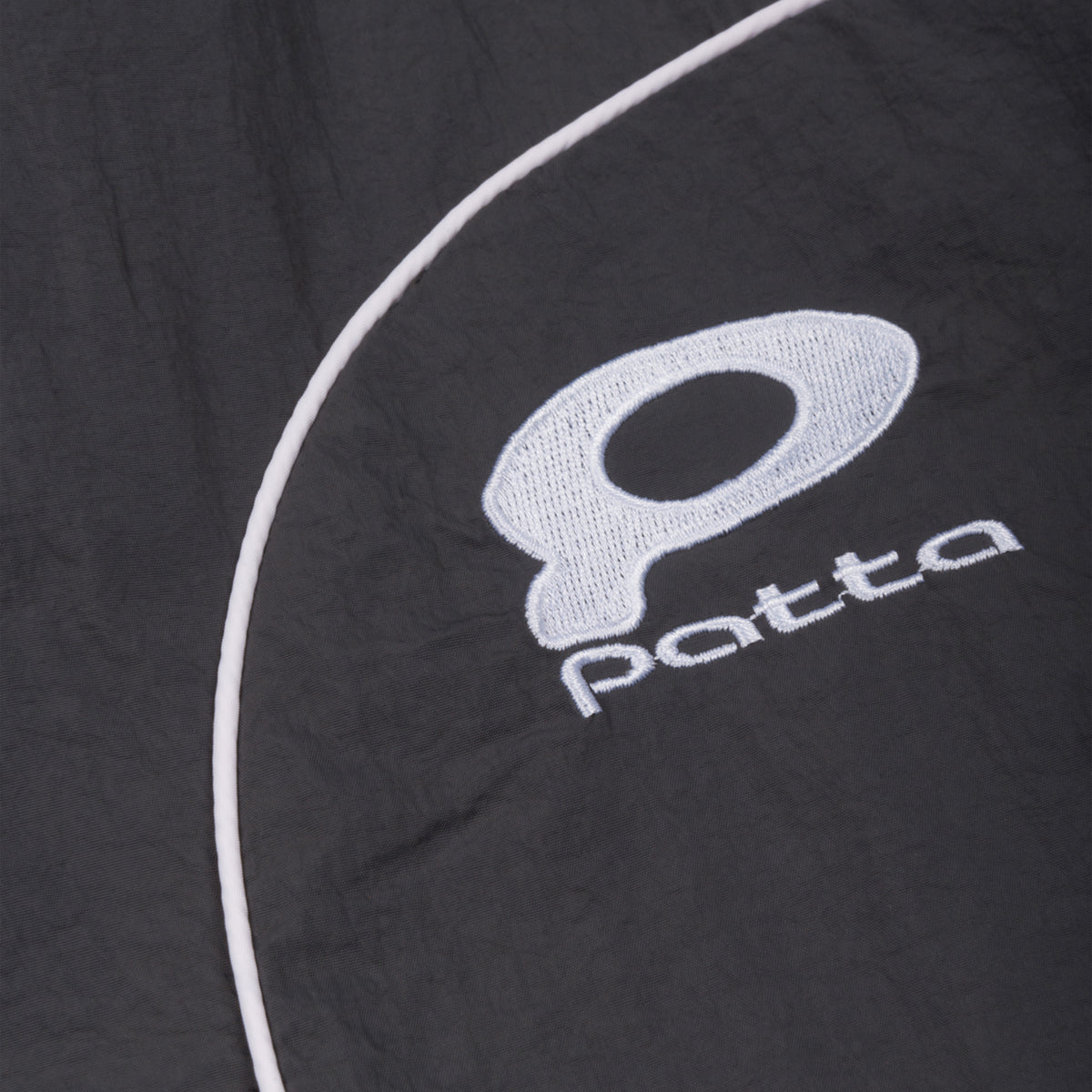 Patta Piping Track Pants (Grey Pinstripe)