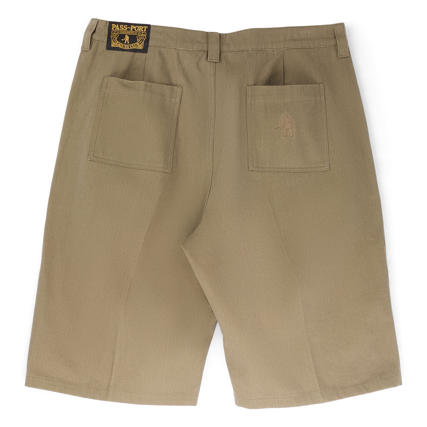 Pass-Port Herringbone Leagues Club Short R44 (OLIVE)