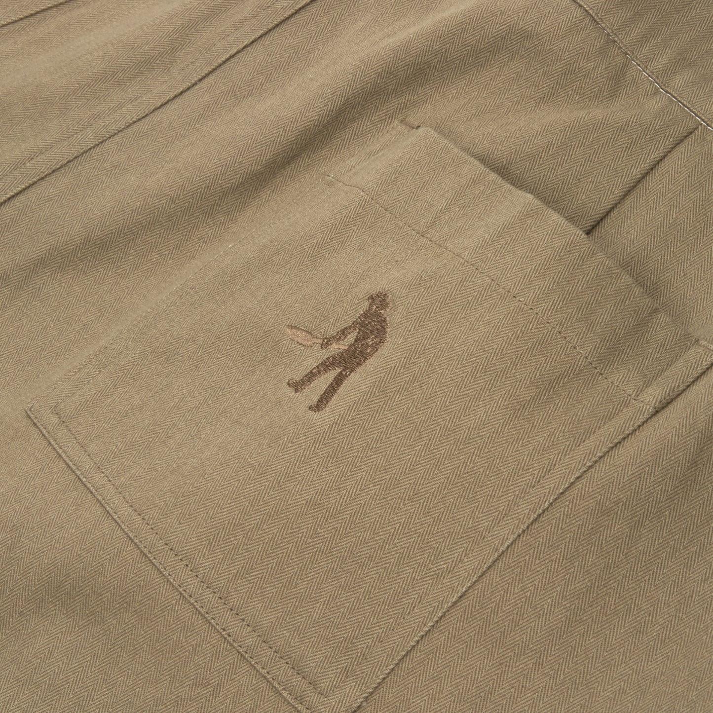 Pass-Port Herringbone Leagues Club Short R44 (OLIVE)