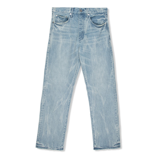 PURPLE BRAND Jeans P003 Sashiko Stitch Tapered Rip & Repair