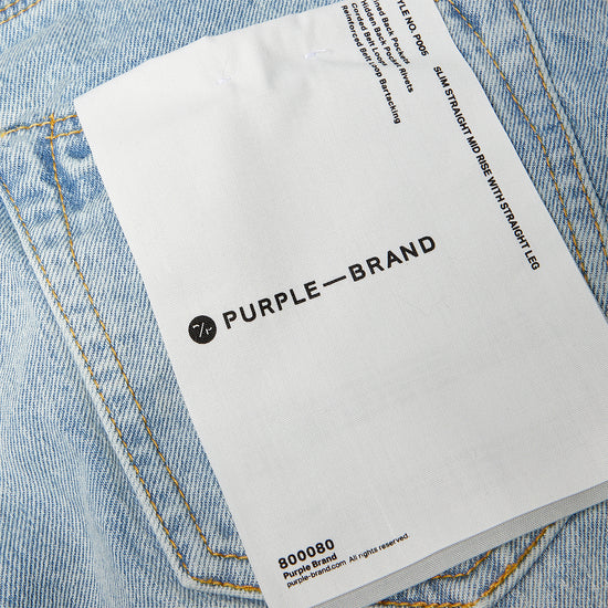 Buy PURPLE BRAND Mid Rise Straight Jean 'Faded Grey' - P005