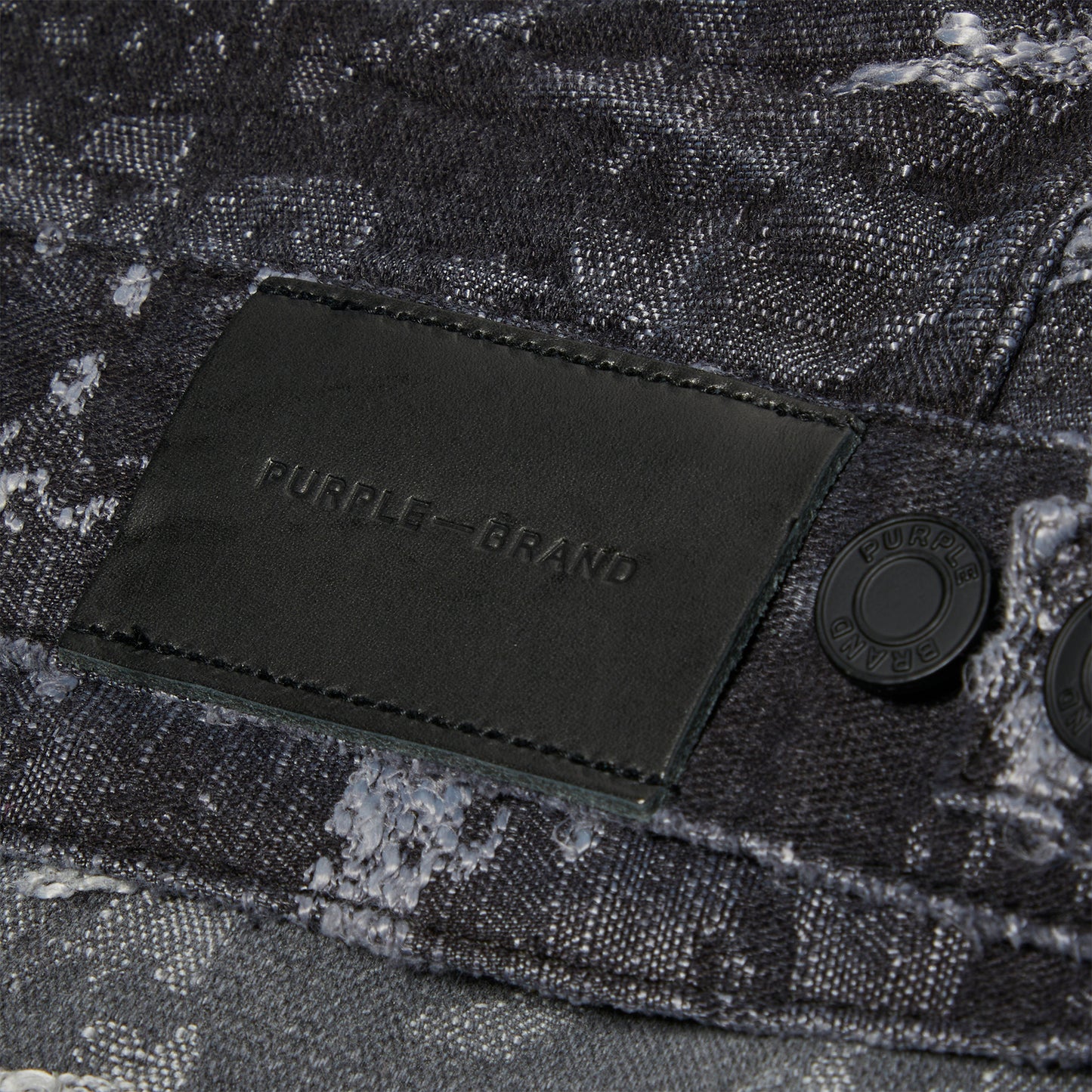PURPLE Brand Jacquard Jacket (Black)