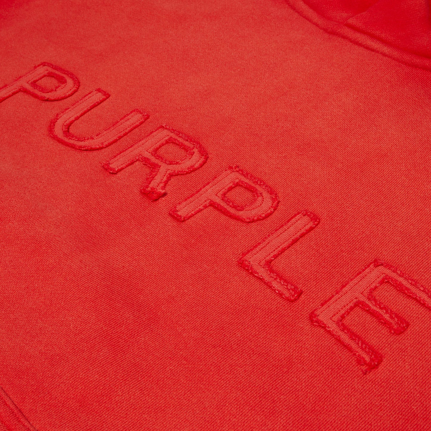 PURPLE Brand HWT Fleece PO Hoody (Red)