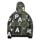 Patta Spider AOP Hooded Sweater (Rifle Green)