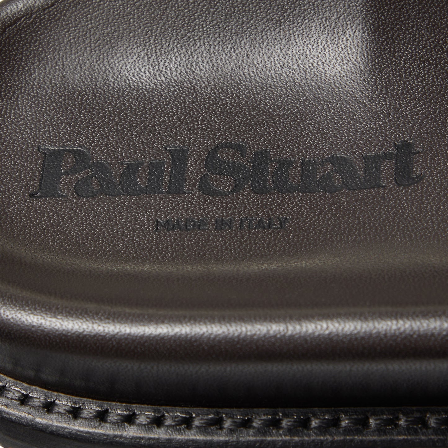 Paul Stuart Palma Flat Sandal (Black)