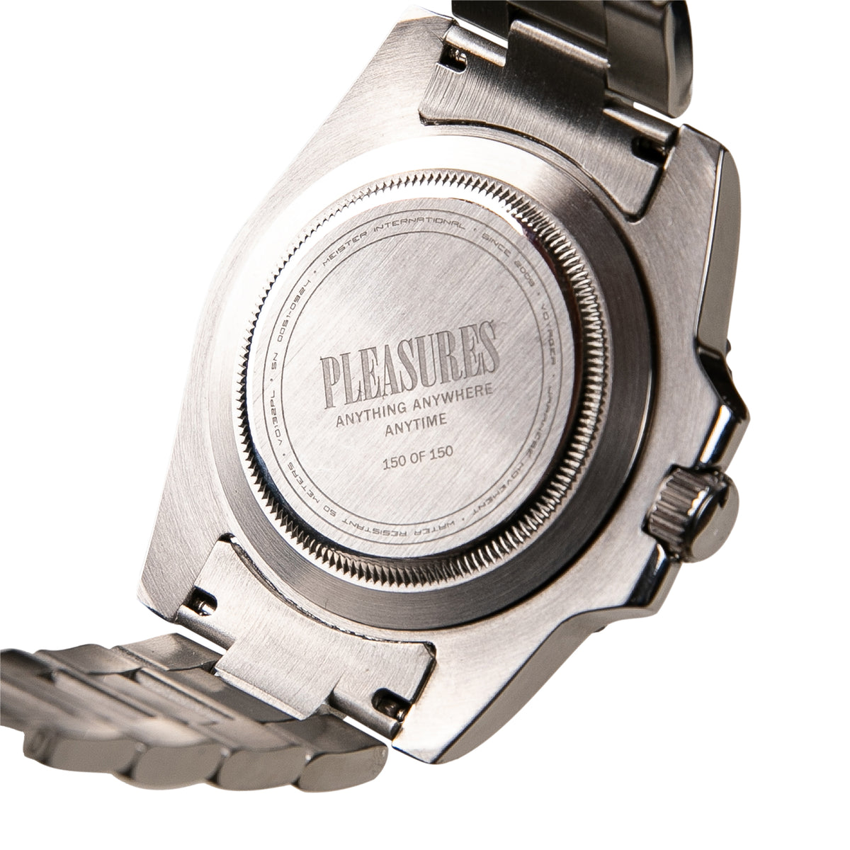 Pleasures Anytime Watch (Green/Silver)