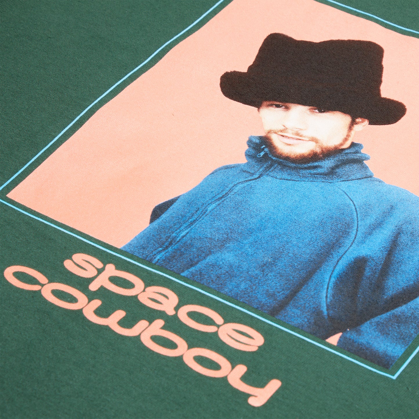 Pleasures Space Cowboy T-Shirt (Hunter Green)