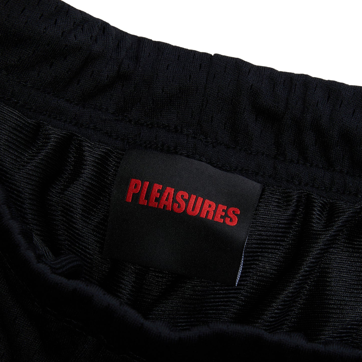Pleasures Flame Mesh Shorts (Black)
