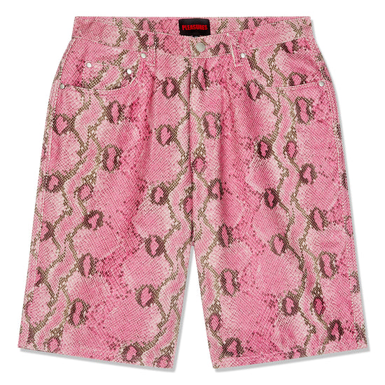 Pleasures Rattle Shorts (Pink)