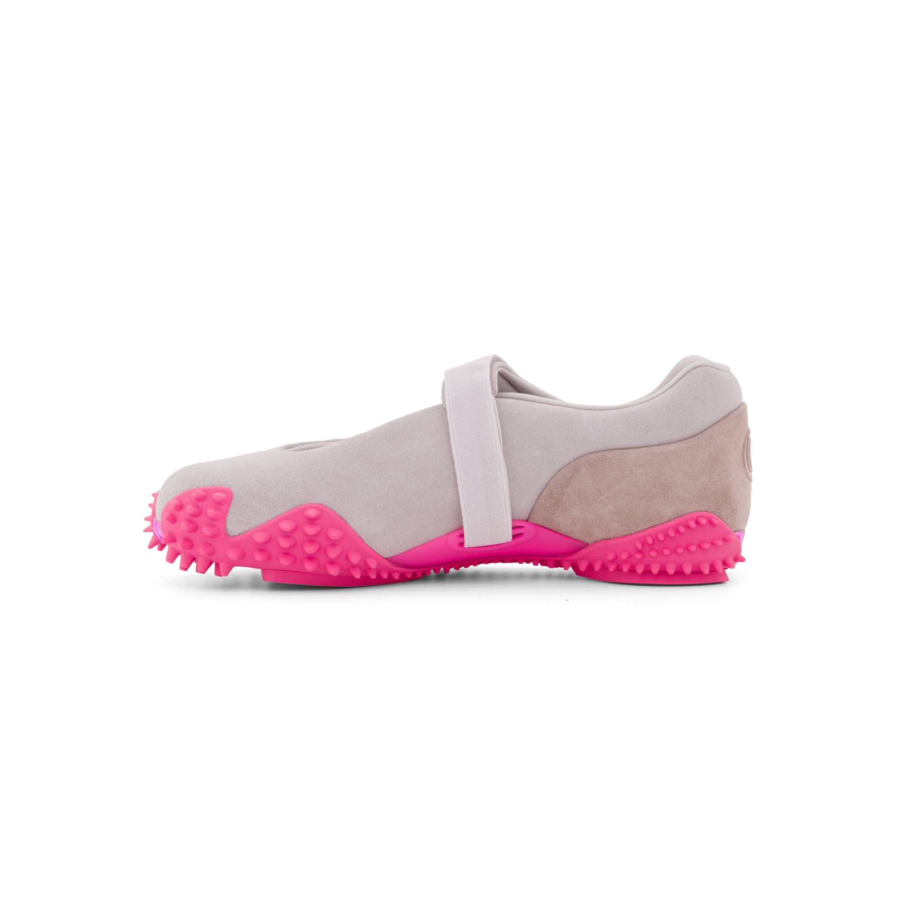 CNCPTS / PUMA Womens Mostro Fey Suede Cygnet (Marble Grey/Glowing Pink)