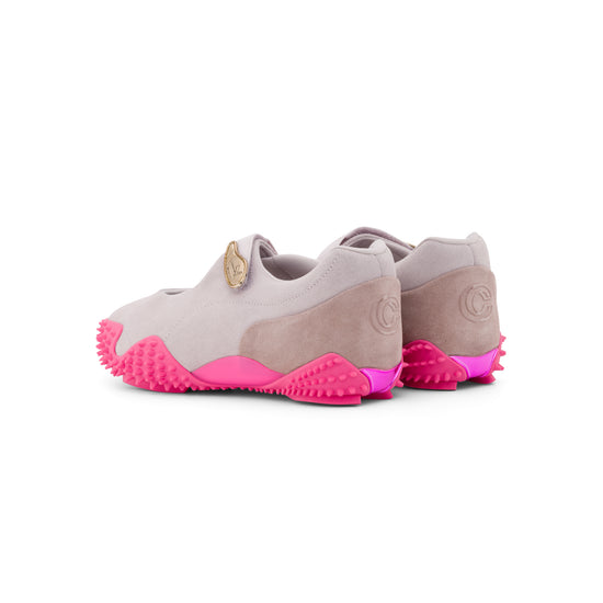 CNCPTS / PUMA Womens Mostro Fey Suede Cygnet (Marble Grey/Glowing Pink)