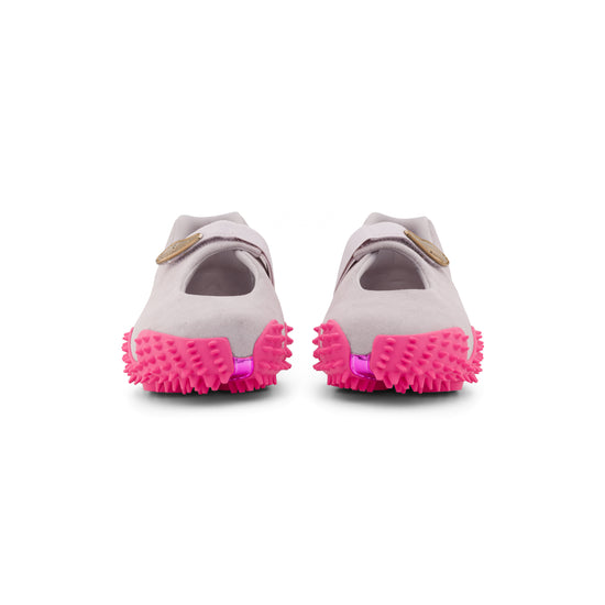 CNCPTS / PUMA Womens Mostro Fey Suede Cygnet (Marble Grey/Glowing Pink)