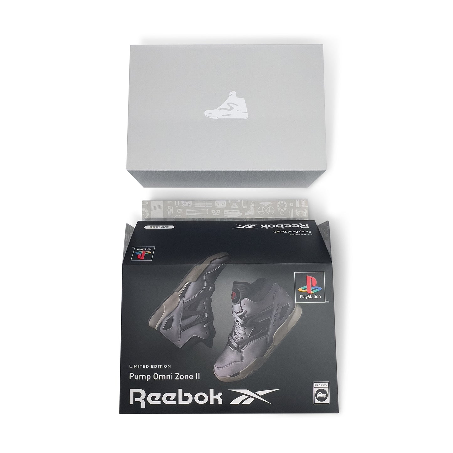 PlayStation x Reebok Pump Omni Zone II (Grey)