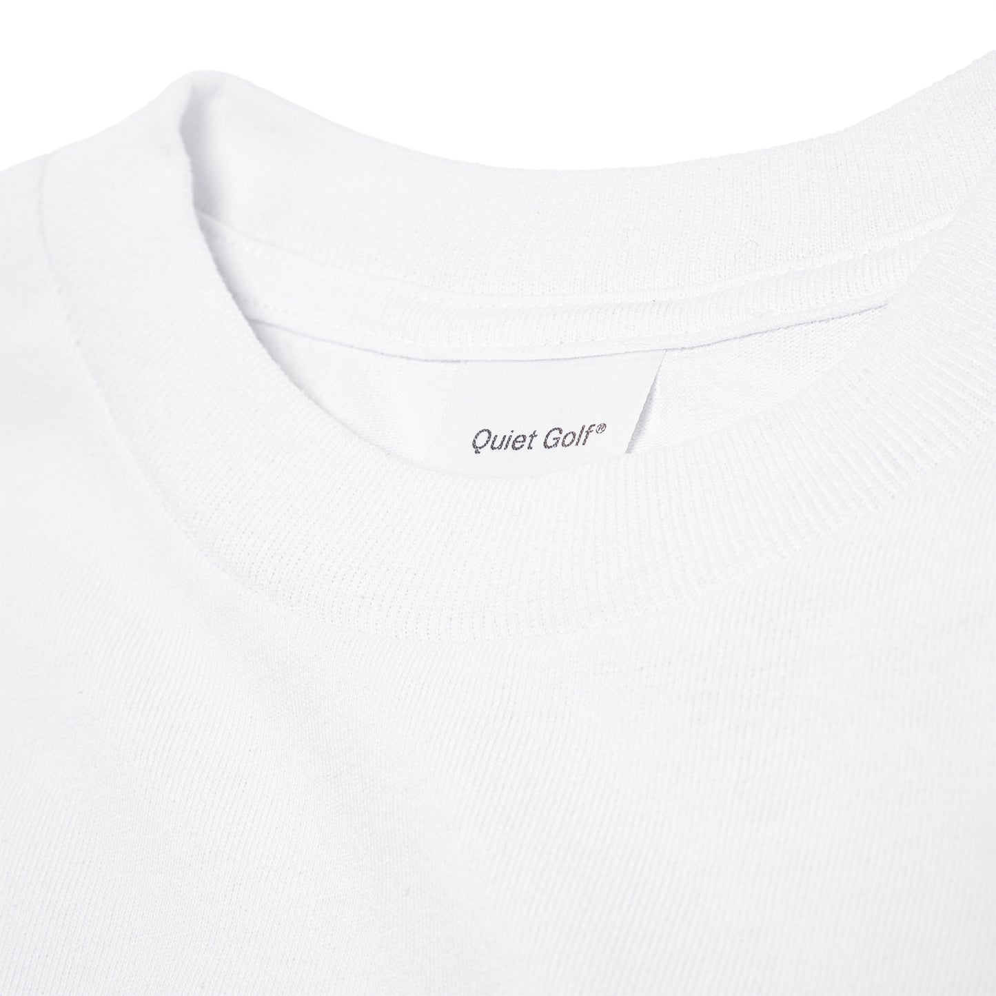 Quiet Golf Cleaners T-Shirt (White)