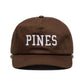 Quiet Golf Pines Snapback (Brown)
