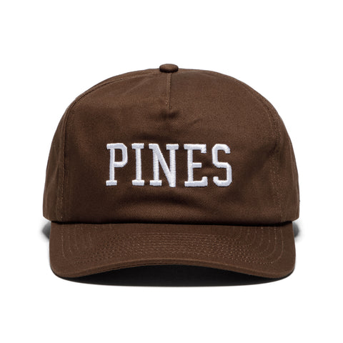 Quiet Golf Pines Snapback (Brown)